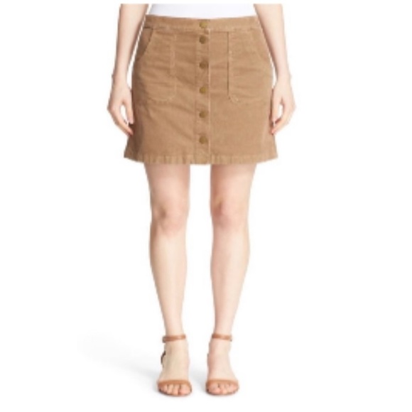 Tory Burch 'Lucitano' Corduroy Skirt NWOT, 2 - Picture 7 of 14
